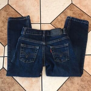 Kids Levi denim jeans 511 slim size 5 reg